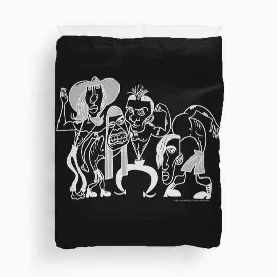 Discover Vintage Red Hot Chili Peppers Duvet Covers 1990  The New Yorker Design