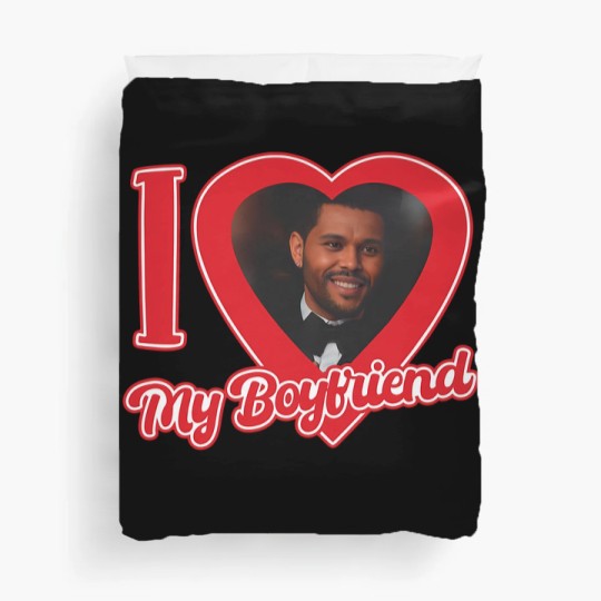 Discover I Love My Boyfriend Weeknd, Abel Unisex Heavy Cotton Duvet Covers