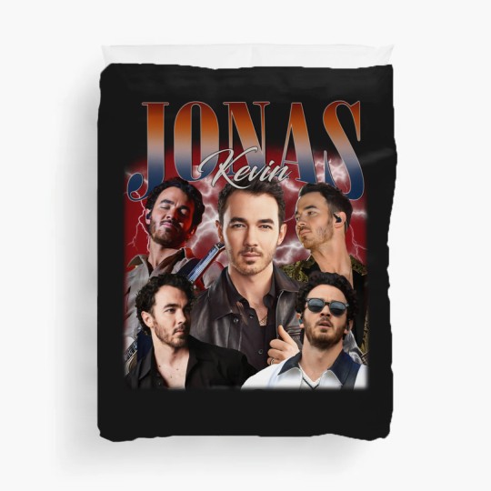 Discover Kevin Jonas Duvet Covers, Vintage 90s Kevin Jonas Duvet Covers, Kevin Jonas