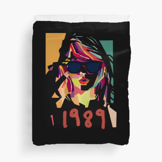 Discover Kids 1989 Watercolor Taylorr Swifts Vintage Duvet Covers