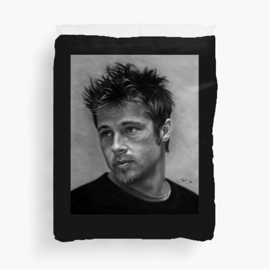 Discover Brad Pitt drawing Classic Unisex Duvet Covers