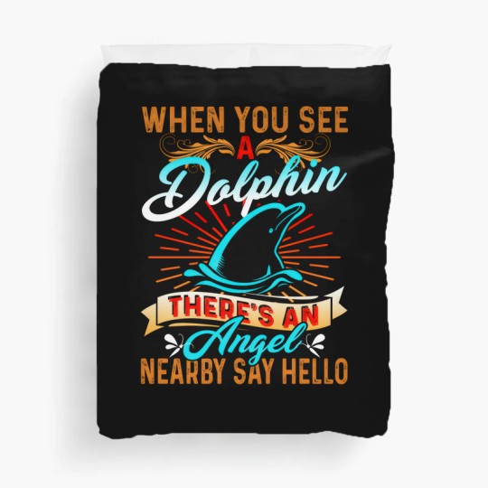 Discover Dolphin Duvet Covers - Dolphin Angel Duvet Covers Duvet Covers