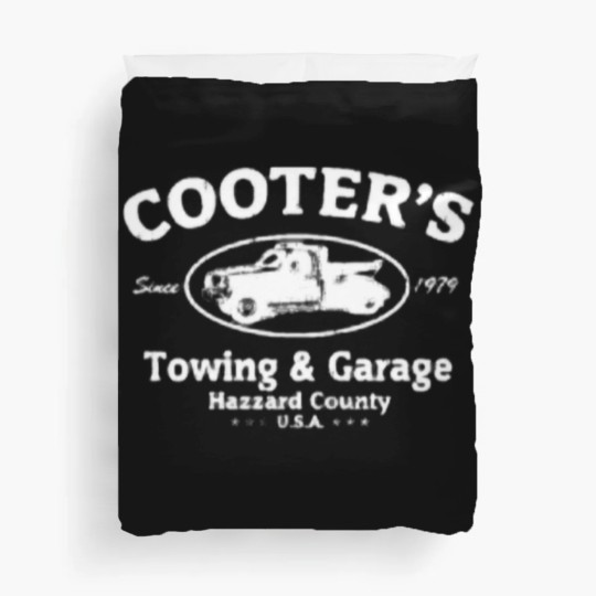 Discover Cooters Garage Duvet Covers