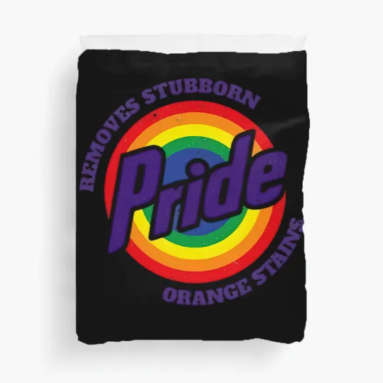 Discover Pride Removes Stubborn Orange Stains FDT PNG Duvet Covers