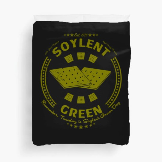 Discover Soylent Green Duvet Covers