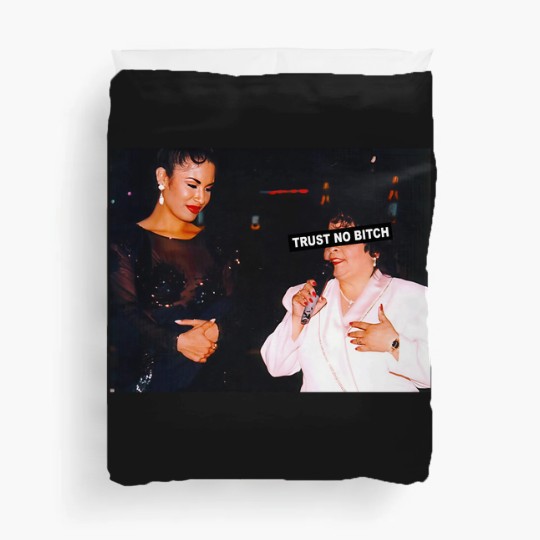 Discover Trust No Bitch - Selena Quintanilla Graphic Duvet Covers