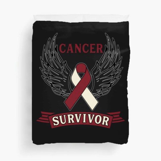 Discover Cancer Survivor Head and Neck Cancer Duvet Covers
