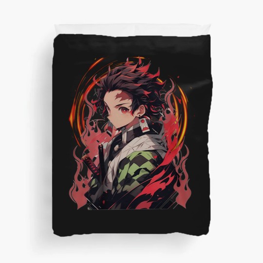 Discover Anime Duvet Covers, Tanjirou Duvet Covers, Anime Lovers Duvet Covers