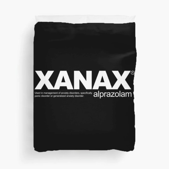 Discover Xanax Duvet Covers