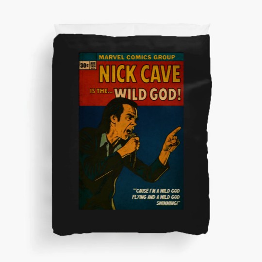 Discover Nick Cave is still a Wild God   (1) Duvet Covers
