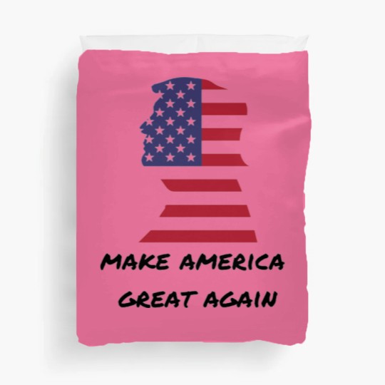 Discover DONALD TRUMP FOR PRESIDENT - Make America Great Again - Duvet Covers