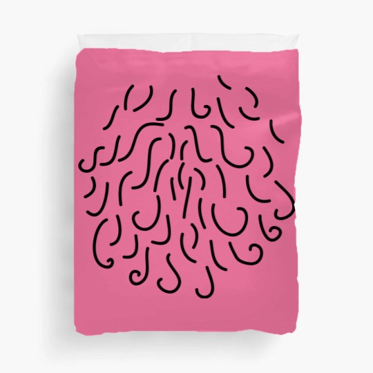 Discover CHEST HAIR HAIRY RUG Duvet Covers