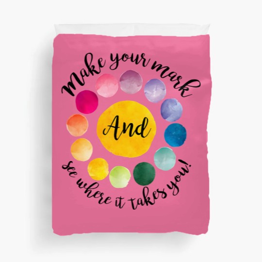 Discover Make Your Mark Happy International Dot Day Duvet Covers