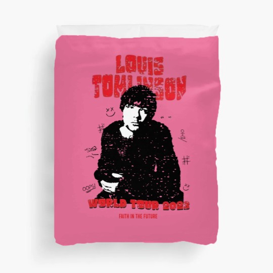 Discover Louis Tomlinson Duvet Covers, Faith in the future world tour Duvet Covers
