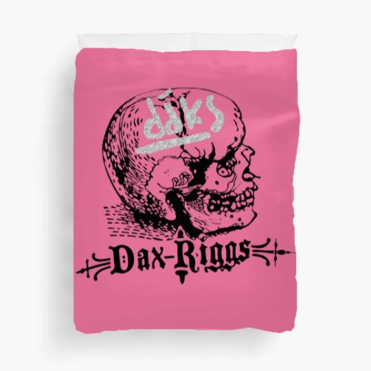 Discover Dax Riggs large red graphic Duvet Covers