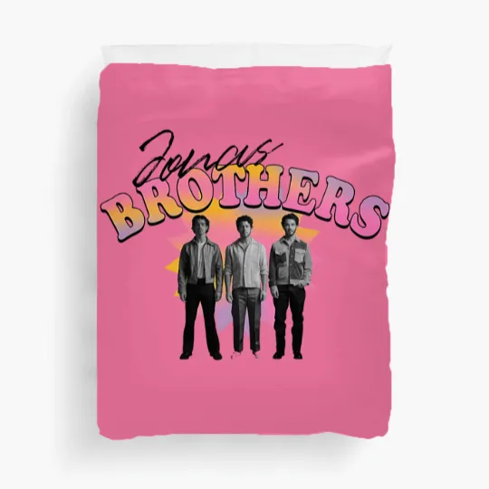 Discover Jonas Brothers Weve Been on Pink - Jonas Brothers Merch Duvet Covers