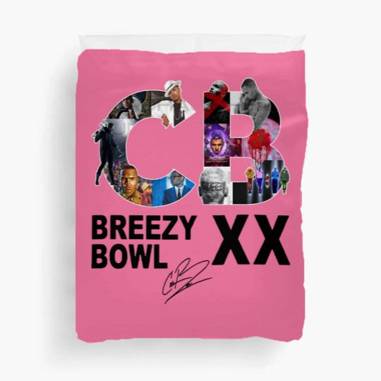 Discover Breezy Bowl XX Duvet Covers, Chris Brown Breezy Bowl XX Tour Duvet Covers