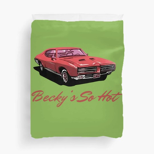 Discover Beckys So Hot Car Duvet Covers