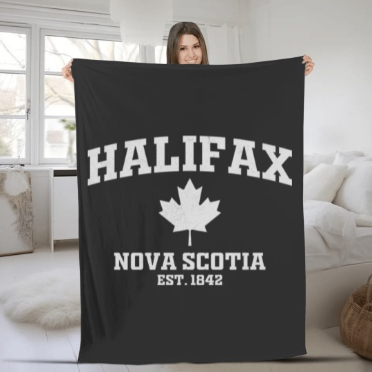 Discover Halifax Nova Scotia Canada - Halifax Canada - Fleece Blankets