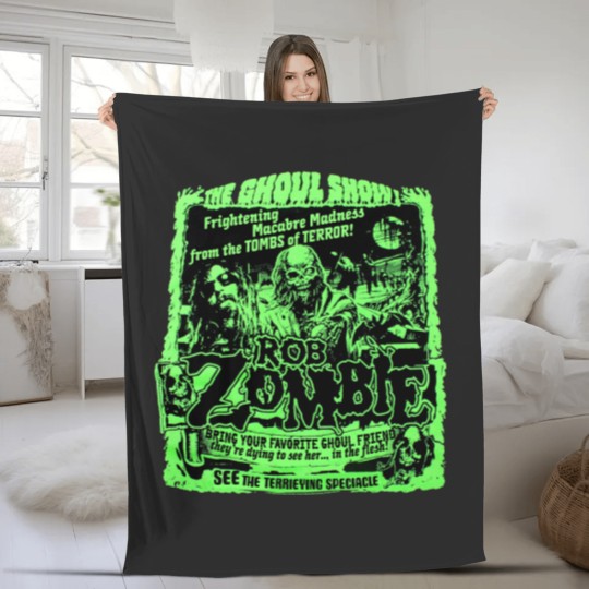 Discover Hot Rob Zombie Singer Fleece Blankets New Popular Unisex S-5XL Fleece Blankets For Fan