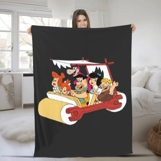 Discover The Flintstones Fleece Blankets, The Flintstones Characters Fleece Blankets