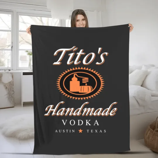 Discover Tito Fleece Blankets, TITO'S Handmade Vodka Fleece Blankets, Austin Fleece Blankets