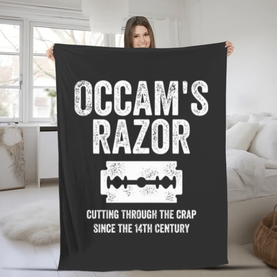 Discover Occam s Razor Fleece Blankets