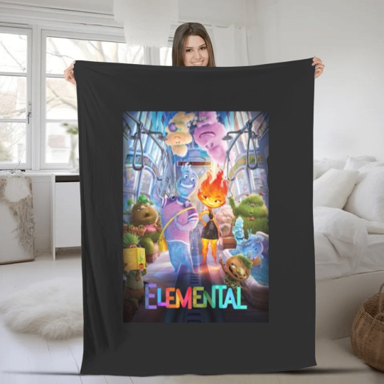 Discover Elemental Essential Fleece Blankets Elemental MOVIE lover