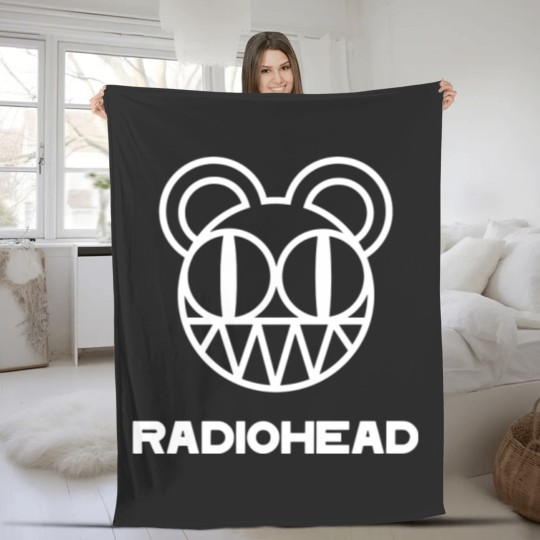 Discover Vintage Radiohead Fleece Blankets