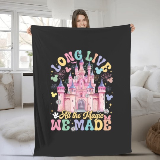 Discover Long Live All The Magic We Made Fleece Blankets, Vintage Long Live All The Magic We Made