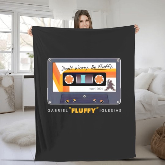 Discover Gabriel Fluffy Iglesias Fleece Blankets