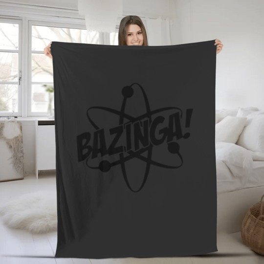 Discover Bazinga Fleece Blankets
