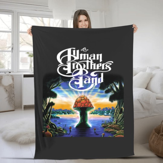 Discover The Allman Brothers Band Fleece Blankets, The Allman Brothers Band Vintage Fleece Blankets, TABB Fleece Blankets, Tabb Tour Fleece Blankets, Allman Brothers Fleece Blankets, Allman Bros Fleece Blankets