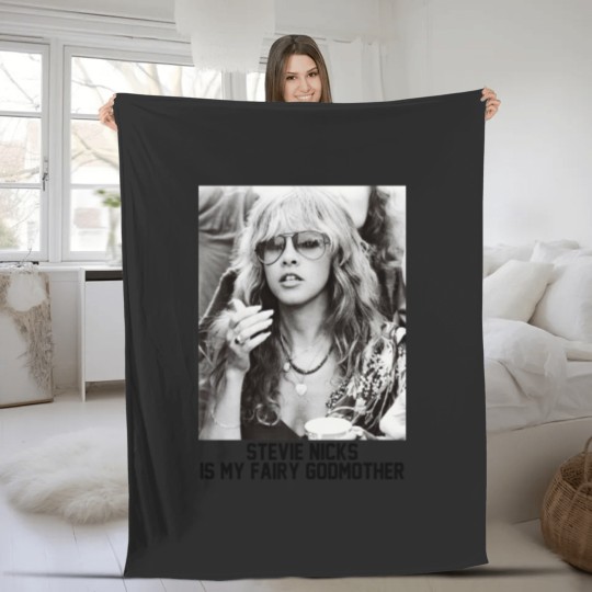 Discover Stevie Nicks Is My Fairy Godmother Fleece Blankets