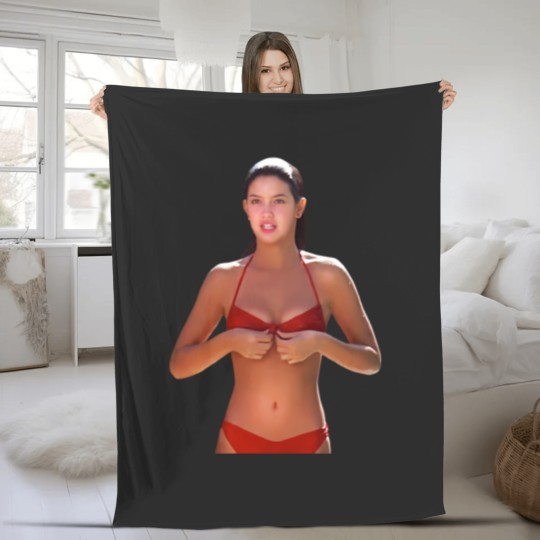 Discover Phoebe Cates  Red Bikini  Ridgemont High Fleece Blankets