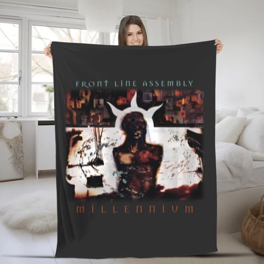 Discover Front Line Assembly Fleece Blankets rock Fleece Blankets
