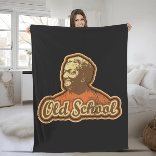 Discover Sanford and Son Funny 70's TV Show Fredsanford Old School Men's Fleece Blankets