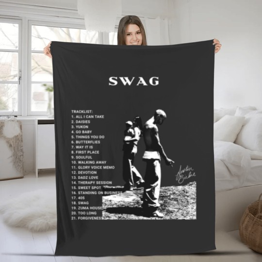 Discover justin Bieber SWAG Fleece Blankets Album Launch Exclusive