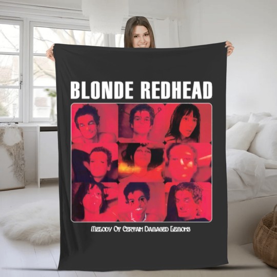 Discover Blonde Redhead Melody Of Certain Damaged Lemons Fleece Blankets