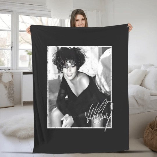 Discover Whitney Houston Fleece Blankets
