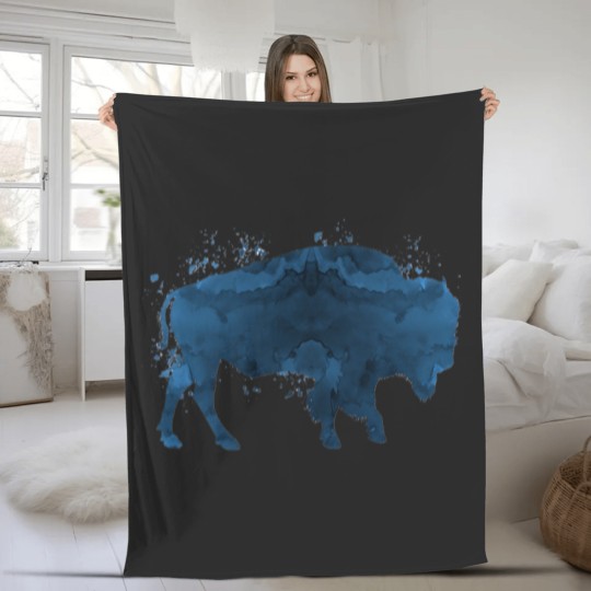 Discover Buffalo / Bison Fleece Blankets