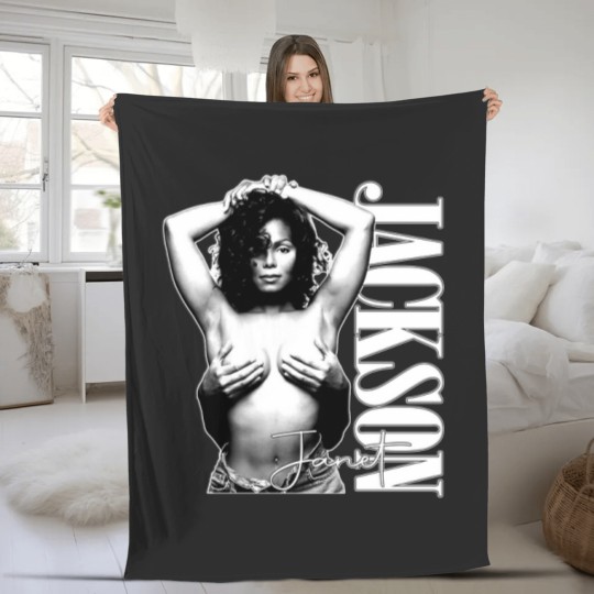 Discover Janet Jackson Concert Tour Fleece Blankets, Vintage Janet Jackson Fleece Blankets