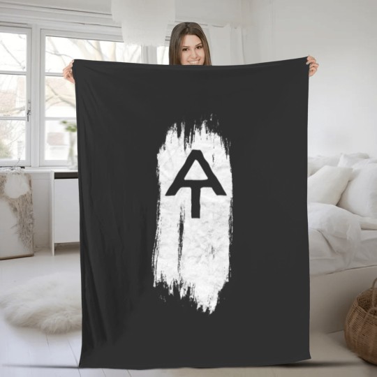 Discover White Blaze Appalachian Trail AT Minimalist Hiking Fleece Blankets