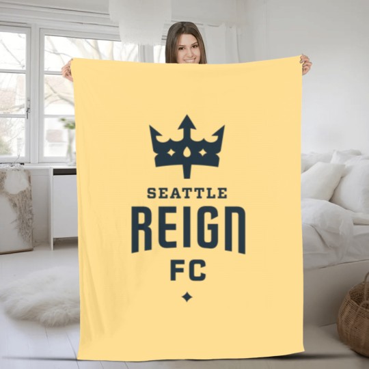 Discover Seattle Reign FC Fleece Blankets