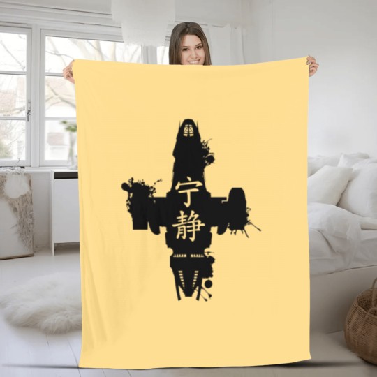 Discover Firefly Serenity Ink Blot Fleece Blankets
