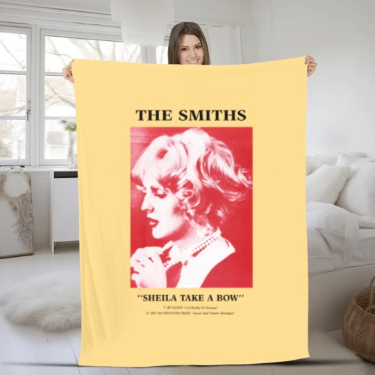 Discover The Smiths Sheila Take A Bow Fleece Blankets Vintage Retro