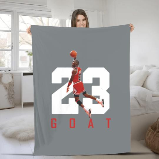 Discover Michael Jordan, MJ Goat 23  Cap, baseball caps for men Fleece Blankets