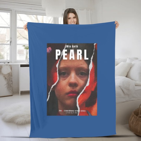 Discover Pearl Movie Unisex Fleece Blankets, Mia Goth