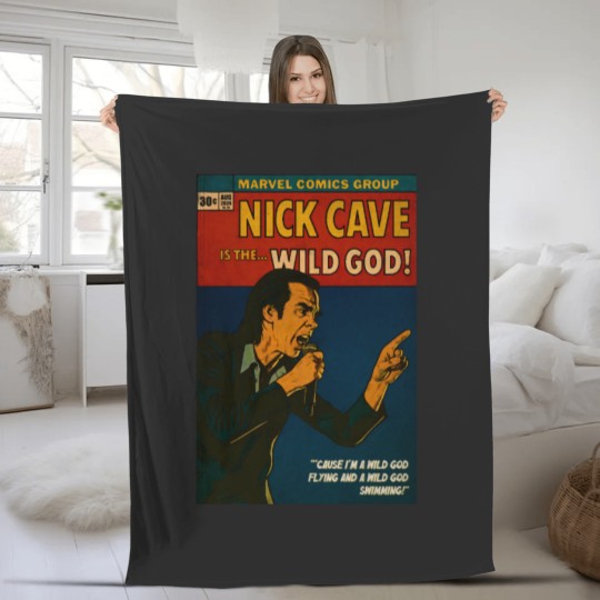 Discover Nick Cave is still a Wild God   (1) Fleece Blankets