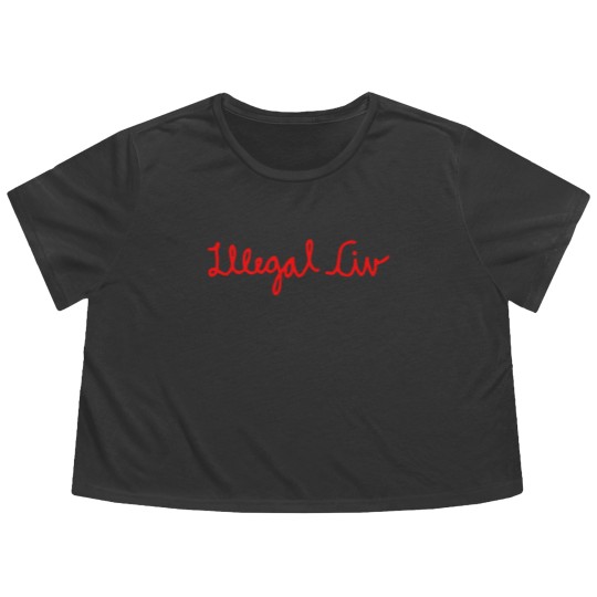 Discover Illegal Civ Flowy Cropped Tees